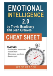 Self-help books: Cover of book "Emotional Intelligence 2.0" by Bradberry and Greaves